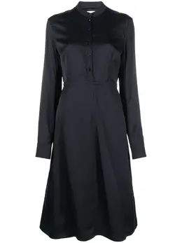 Jil Sander: Платье без воротника 