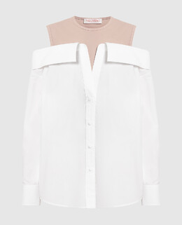 Valentino: Білі блузки 