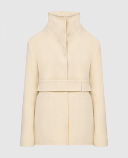 Jil Sander: Светлое пальто 