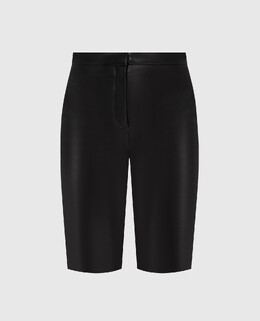Balmain: Шкіряні шорти 