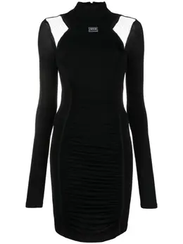 Versace Jeans Couture: Платье в сетку 