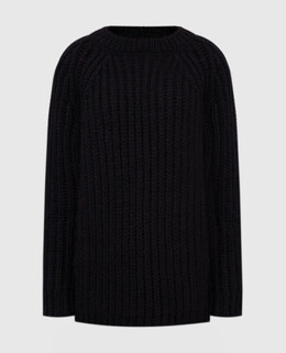 Red Valentino: Чёрный свитер 
