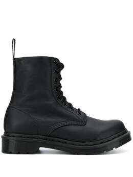 Dr. Martens: Чёрные ботинки  1460 Pascal Virginia
