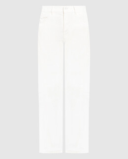 Off-White: Белые джинсы 