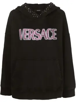 Versace: Толстовка с принтом 