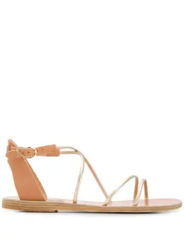 Ancient Greek Sandals: Бежевые сандалии  Meloivia