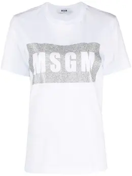 MSGM: Футболка с принтом 