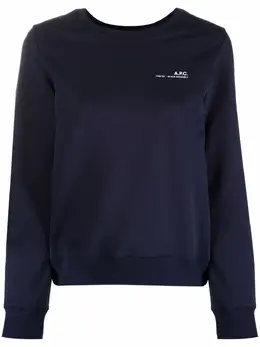 A.P.C.: Свитшот с принтом 