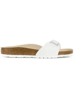 Birkenstock: Белые мокасины 