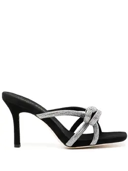 Loeffler Randall: Чёрные сандалии 