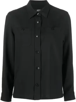 A.P.C.: Рубашка с длинным рукавом 