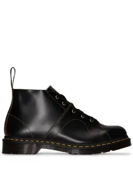 Dr. Martens: Чёрные ботинки 