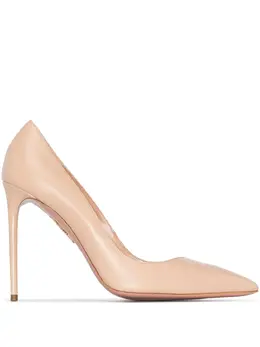 Aquazzura: Бежевые туфли  Purist