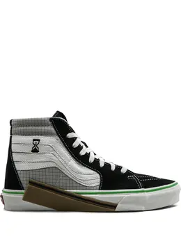 Vans: Чёрные кроссовки  Sk8-Hi