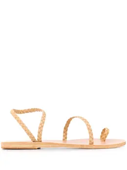 Ancient Greek Sandals: Коричневые сандалии  Eleftheria
