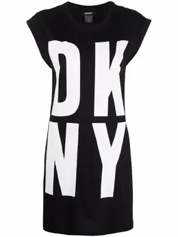 DKNY: Жилет с принтом 