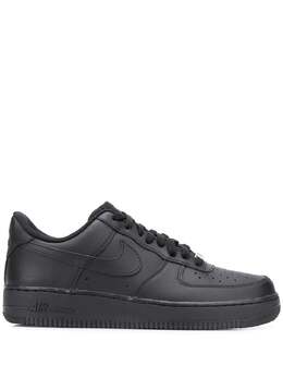 Nike: Чёрные кроссовки  Air Force 1 Low