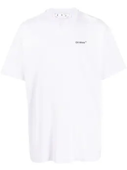 Off-White: Футболка  Caravaggio Arrow с коротким рукавом