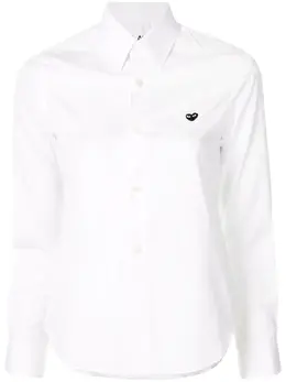 Comme Des Garçons Play: Белая рубашка 