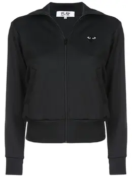 Comme Des Garçons Play: Чёрная куртка  Heart