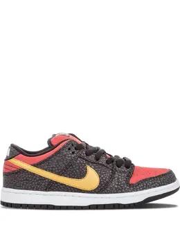 Nike: Коричневые кроссовки  Dunk Low Premium