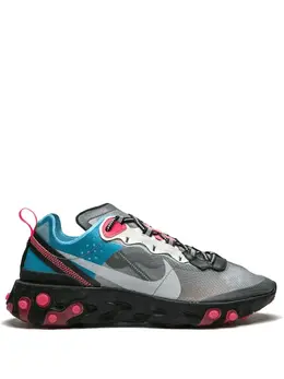 Nike: Чёрные кроссовки  React Element 87