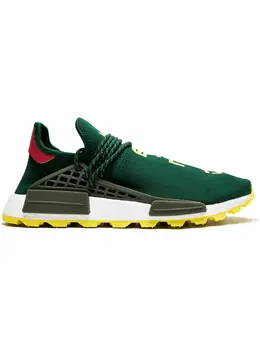 adidas: Зелёные кроссовки  Pharrell Williams