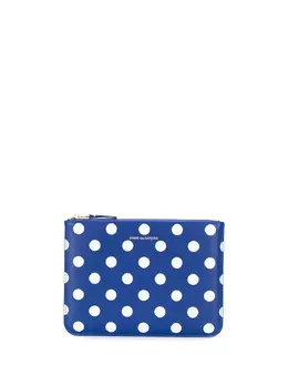 Comme Des Garçons Wallet: Кошелёк в горошек 