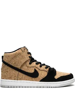 Nike: Чёрные кроссовки  Dunk High Premium SB