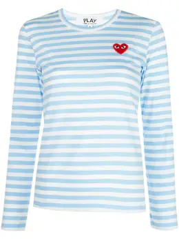 Comme Des Garçons Play: Топ в полоску 