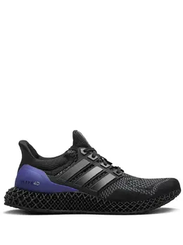 adidas: Чёрные кроссовки  Ultra 4D