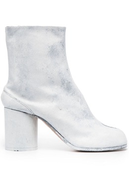 Maison Margiela: Белые ботинки  Tabi