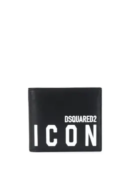 Dsquared2: Кошелёк  Icon с принтом