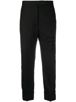 Thom Browne: Чёрные брюки 