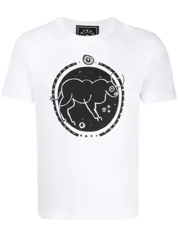 10 CORSO COMO: Футболка с принтом 