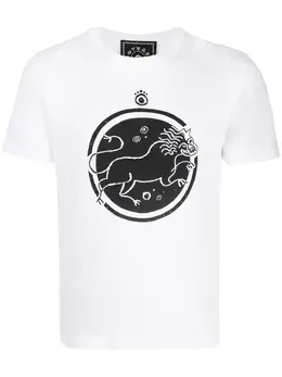 10 CORSO COMO: Футболка с принтом 