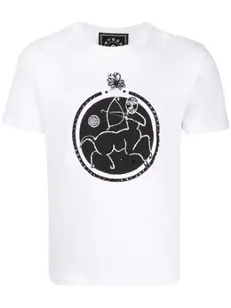 10 CORSO COMO: Футболка с принтом 