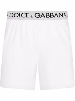 Dolce & Gabbana: Белые шорты 