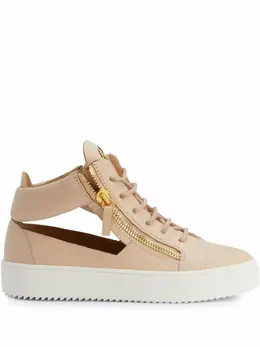 Giuseppe Zanotti: Прозрачные кроссовки  Kriss