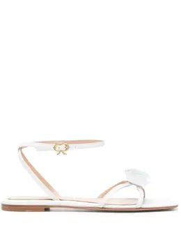 Gianvito Rossi: Белые сандалии 