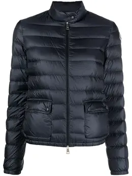 Moncler: Синяя куртка 
