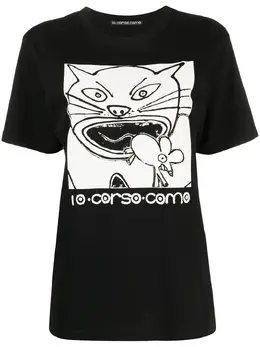 10 CORSO COMO: Футболка с принтом 