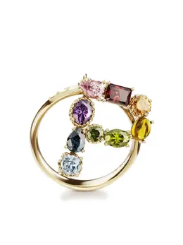 Dolce & Gabbana: Кольцо  Rainbow Alphabet