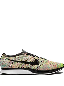 Nike: Многоцветные кроссовки  Flyknit Racer