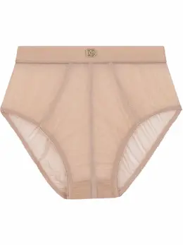 Dolce & Gabbana: Розовые трусы  DG