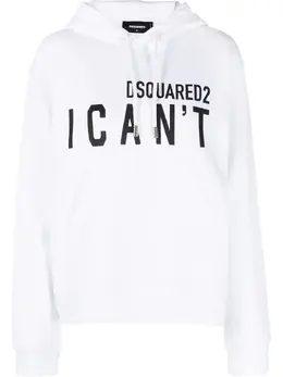 Dsquared2: Свитер с принтом 