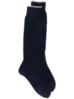 Brunello Cucinelli: Синие носки 