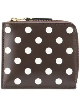 Comme Des Garçons Wallet: Кошелёк в горошек 