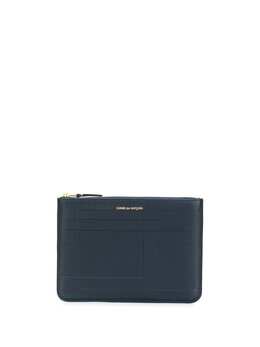 Comme Des Garçons Wallet: Синий кошелёк 