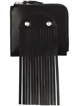 Comme Des Garçons Wallet: Чёрный картхолдер 